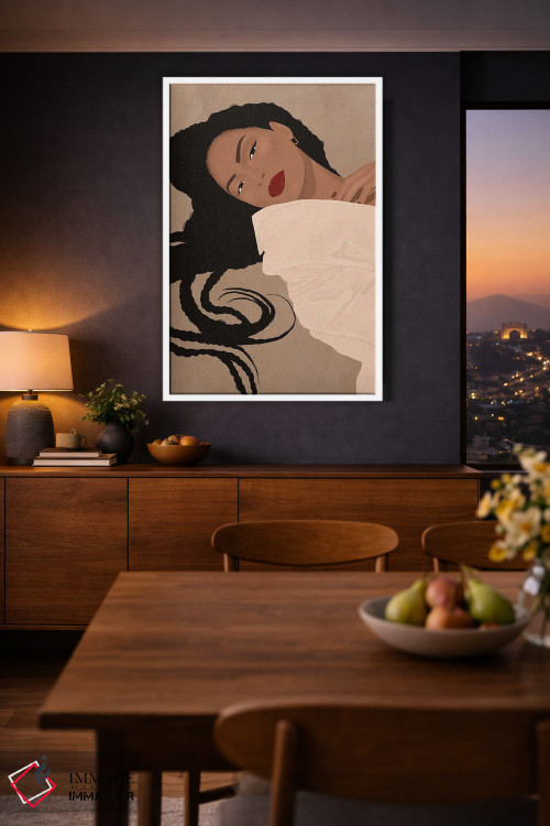 تابلو مدرن آلکسا اثر ایتس فانی هو - D3W