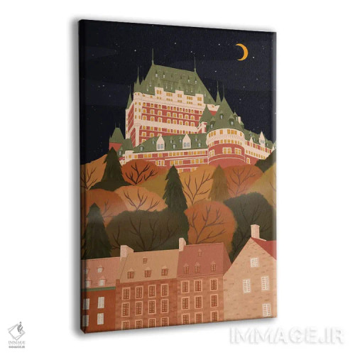 تابلو مدرن کاخ فرونتنک اثر ایتس فانی هو - نمای پرسپکتیو محصول