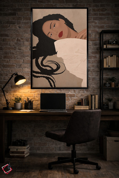 تابلو مدرن آلکسا اثر ایتس فانی هو - D5B