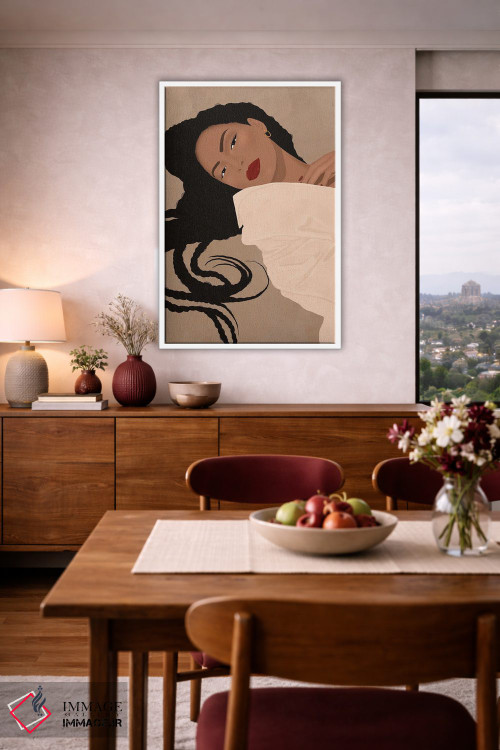 تابلو مدرن آلکسا اثر ایتس فانی هو - D4W