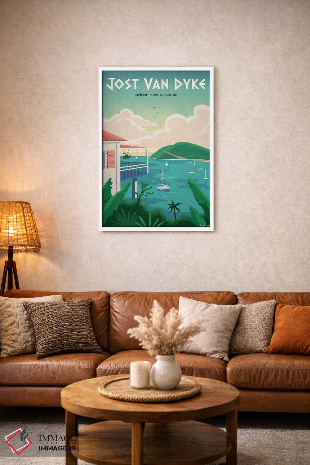 تابلو دکوراتیو یوست ون دایک اثر ایدیااستورم استودیوز - D2W