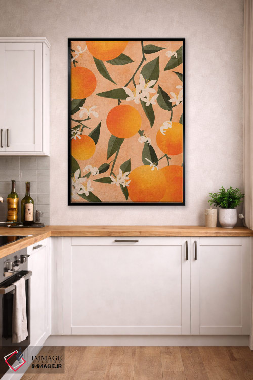 تابلو مدرن مرکبات اثر ایتس فانی هو - D2B