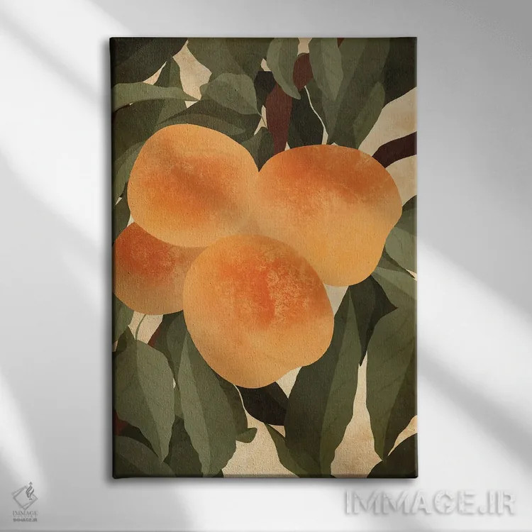 تابلو مدرن هلوها اثر ایتس فانی هو - نمای روبهرو روی دیوار