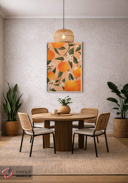 تابلو مدرن مرکبات اثر ایتس فانی هو - D3W