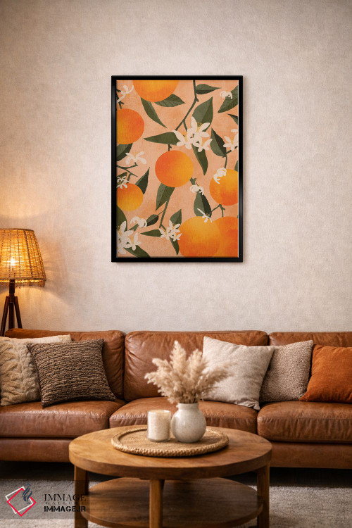 تابلو مدرن مرکبات اثر ایتس فانی هو - D4B