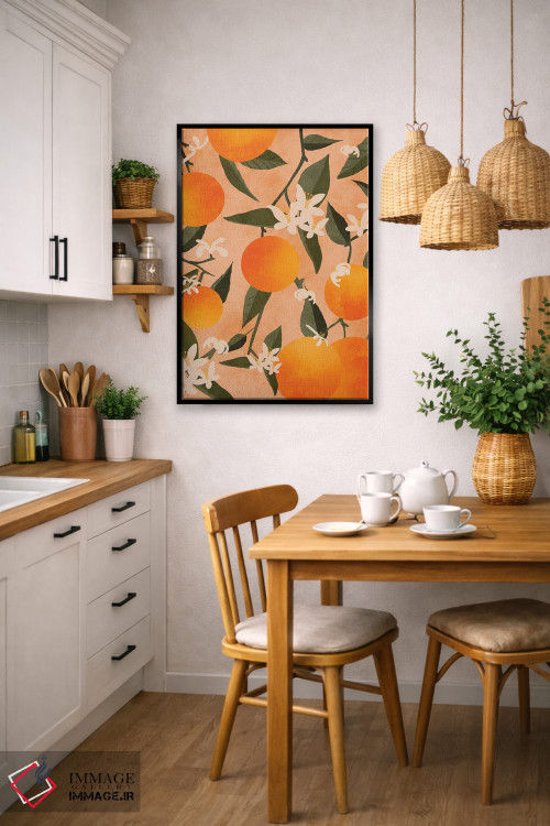 تابلو مدرن مرکبات اثر ایتس فانی هو - D6B