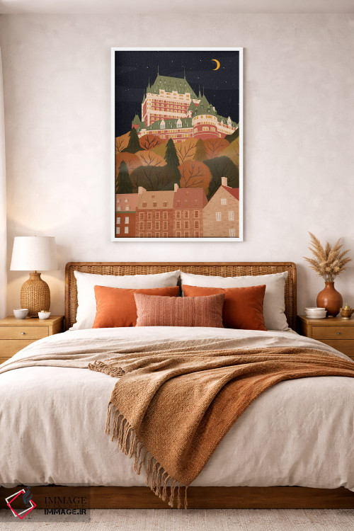 تابلو مدرن کاخ فرونتنک اثر ایتس فانی هو - D3W