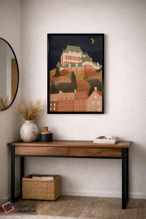 تابلو مدرن کاخ فرونتنک اثر ایتس فانی هو - D4B