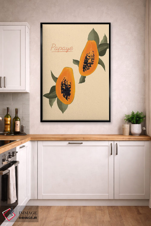 تابلو مینیمال پاپایا اثر ایتس فانی هو - D2B