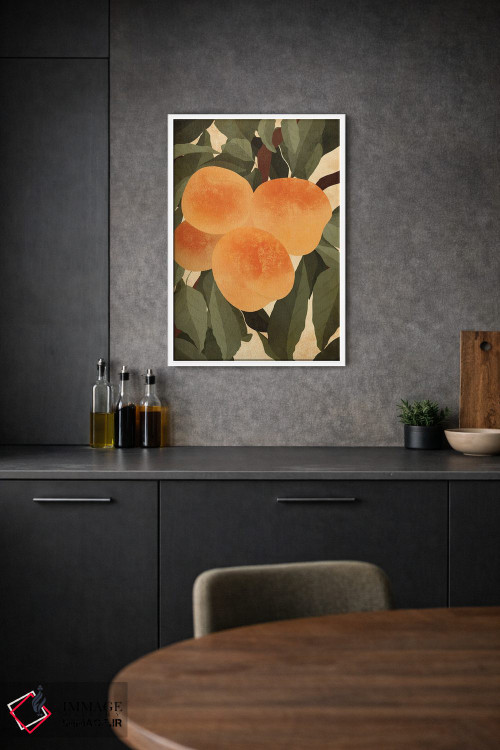 تابلو مدرن هلوها اثر ایتس فانی هو - D1W