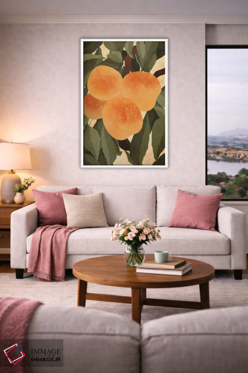 تابلو مدرن هلوها اثر ایتس فانی هو - D3W