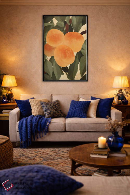 تابلو مدرن هلوها اثر ایتس فانی هو - D4B