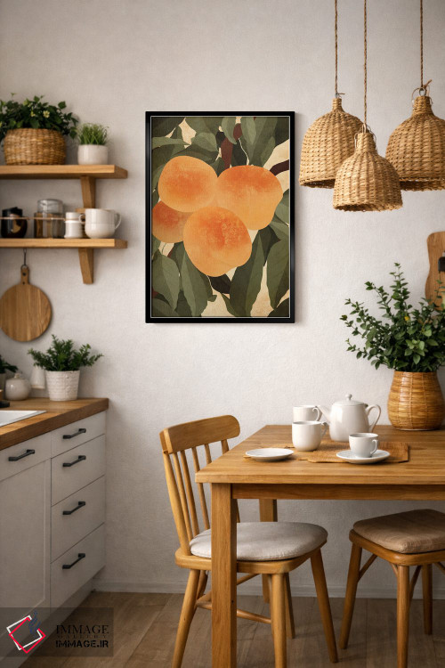 تابلو مدرن هلوها اثر ایتس فانی هو - D5B