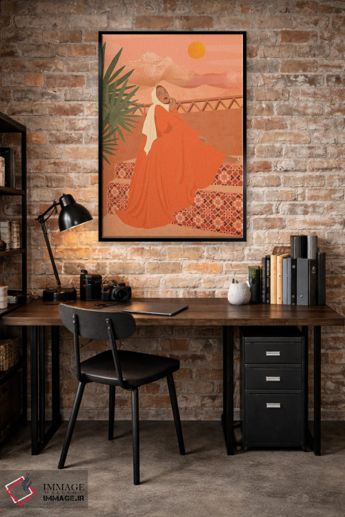 تابلو مدرن خدیجه اثر ایتس فانی هو - D4B