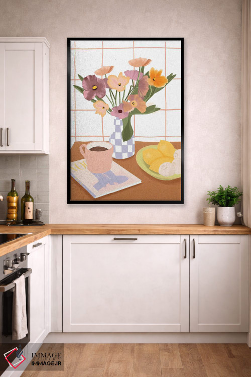 تابلو مدرن صبحانه انگلیسی اثر ایتس فانی هو - D2B