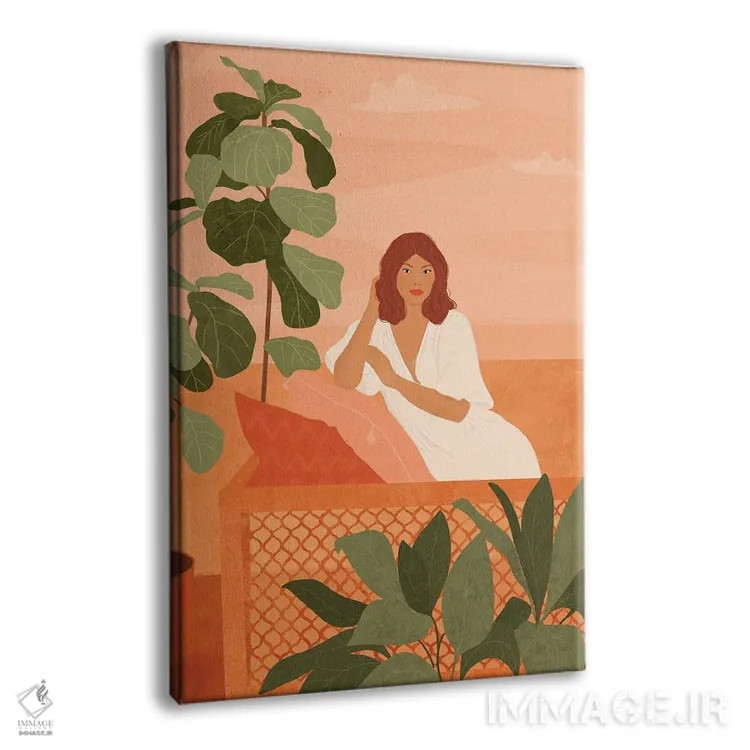 تابلو مدرن تیفانی اثر ایتس فانی هو - نمای پرسپکتیو محصول