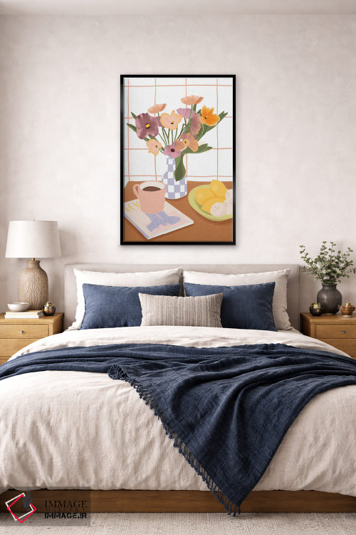 تابلو مدرن صبحانه انگلیسی اثر ایتس فانی هو - D6B