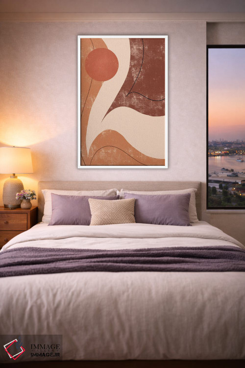 تابلو مینیمال اشکال抽象ی ۲ اثر ایتس فانی هو - D2W