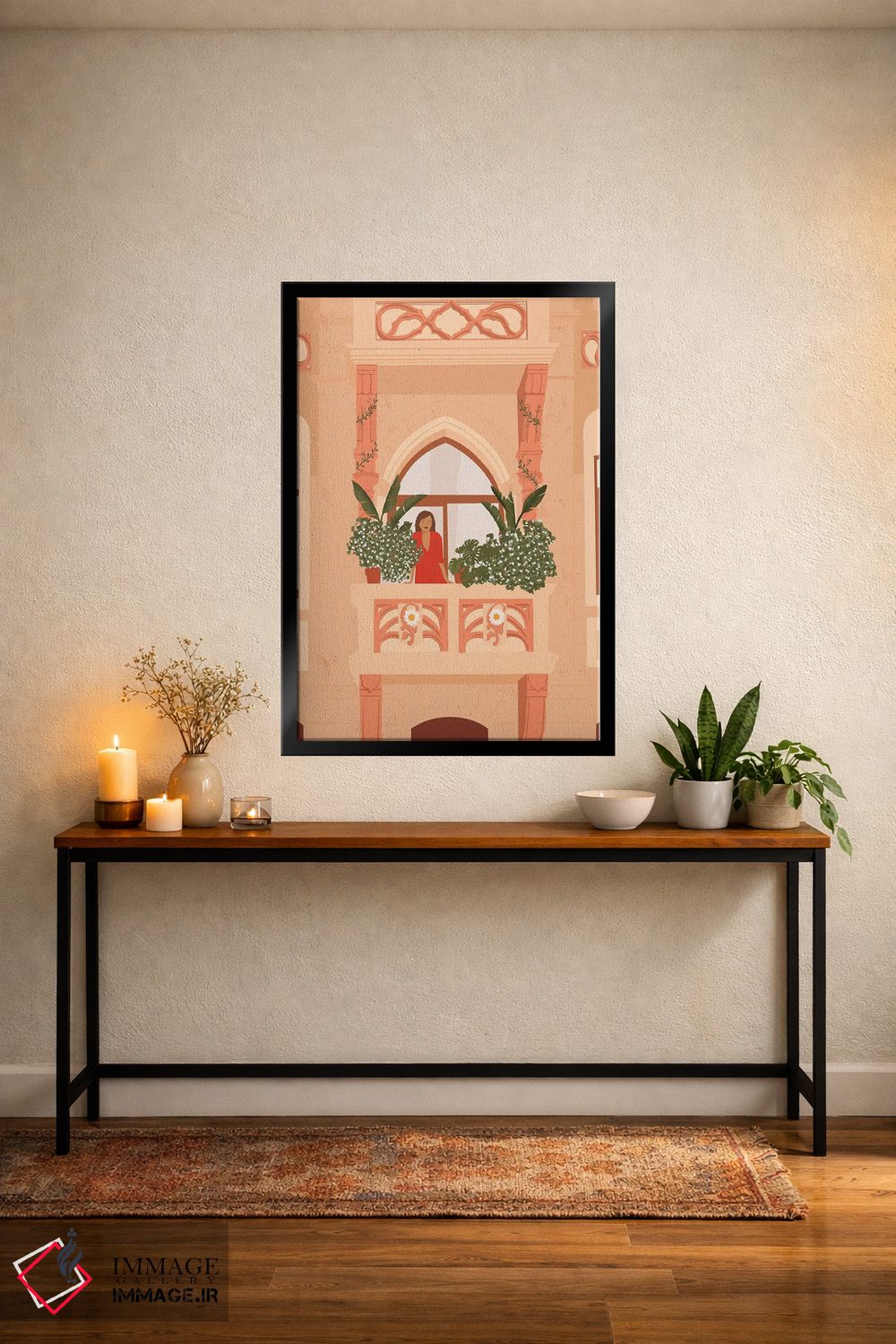 تابلو مدرن بارسلونا اثر ایتس فانی هو - D4B