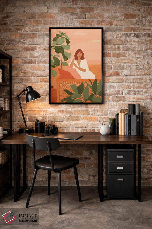 تابلو مدرن تیفانی اثر ایتس فانی هو - D4B