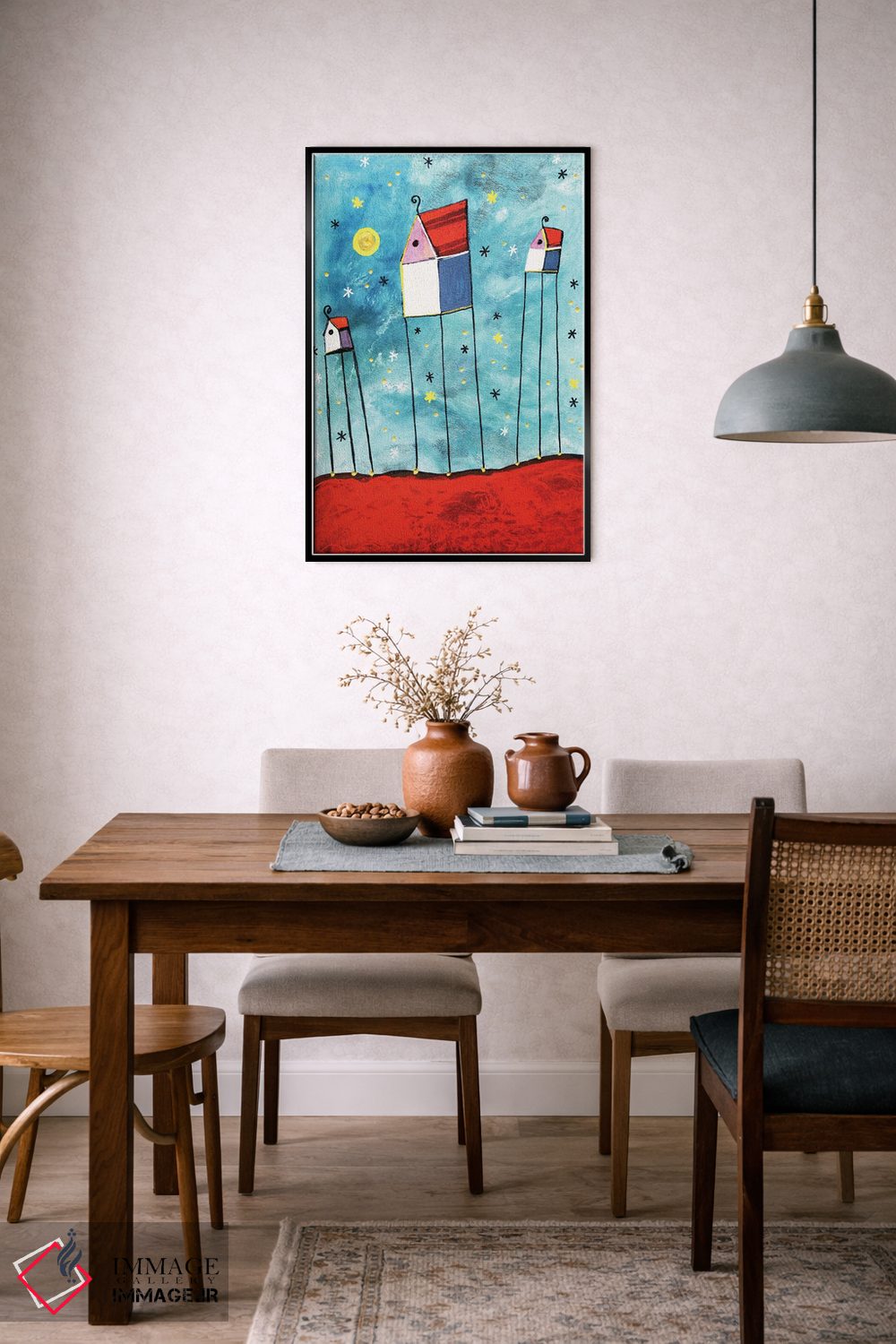 تابلو دکوراتیو می توانیم بالاتر برویم اثر ایرنه گولاندریس - D6B