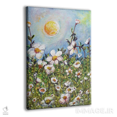 تابلو دکوراتیو شادی بهاری اثر ایرنه گولاندریس - نمای پرسپکتیو محصول