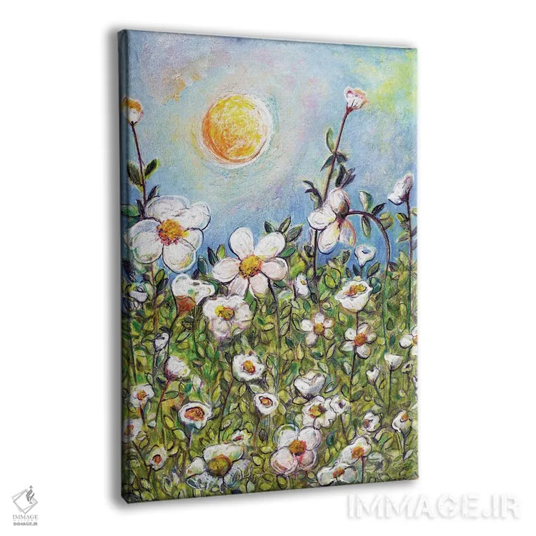 تابلو دکوراتیو شادی بهاری اثر ایرنه گولاندریس - نمای پرسپکتیو محصول