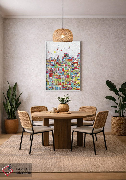 تابلو دکوراتیو سرزمین عجایب اثر ایرنه گولاندریس - D2W