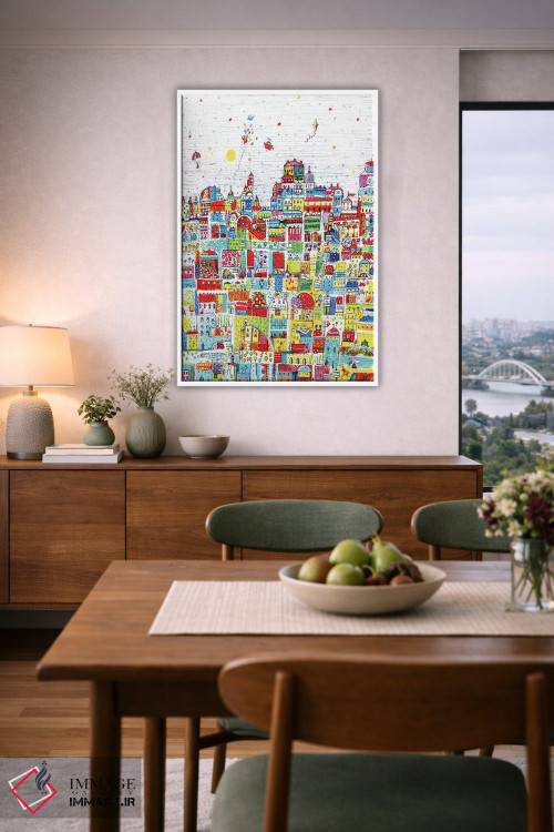 تابلو دکوراتیو سرزمین عجایب اثر ایرنه گولاندریس - D6W