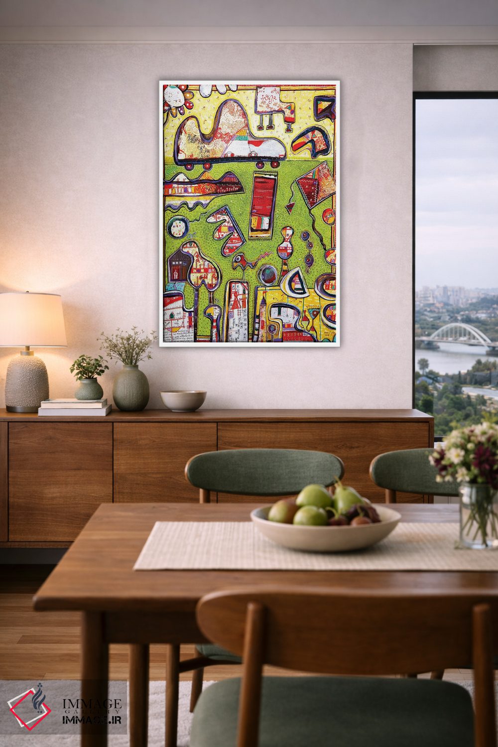 تابلو دکوراتیو اسباب بازی کودکان اثر ایرنه گولاندریس - D6W