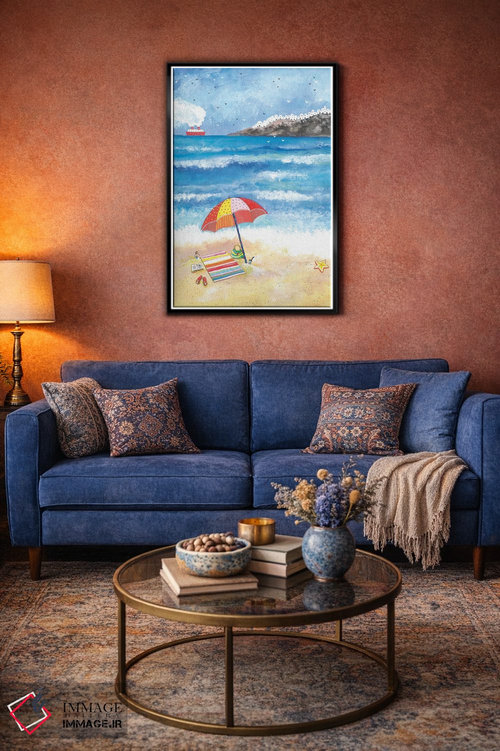 تابلو دکوراتیو زمان تابستان اثر ایرنه گولاندریس - D5B
