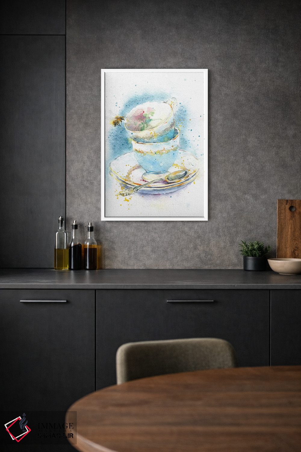 تابلو دکوراتیو پس از مهمانی چای اثر مارینا ایگناتووا - D1W