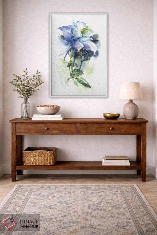 تابلو دکوراتیو شقایق کوهی اثر مارینا ایگناتووا - D2W