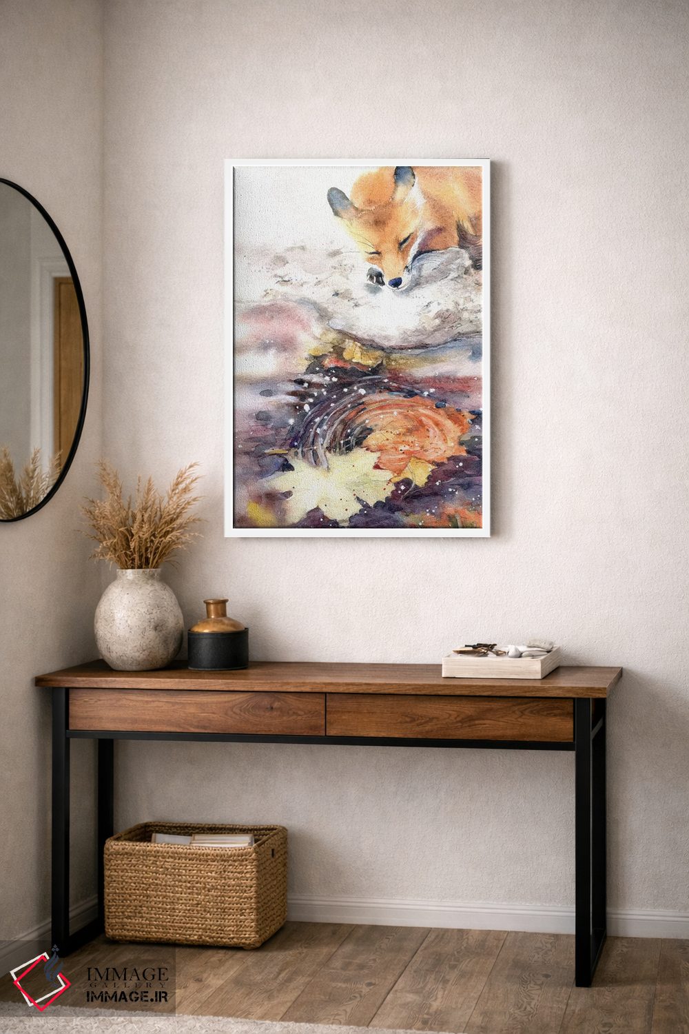 تابلو دکوراتیو اندوه پاییزی اثر مارینا ایگناتووا - D2W