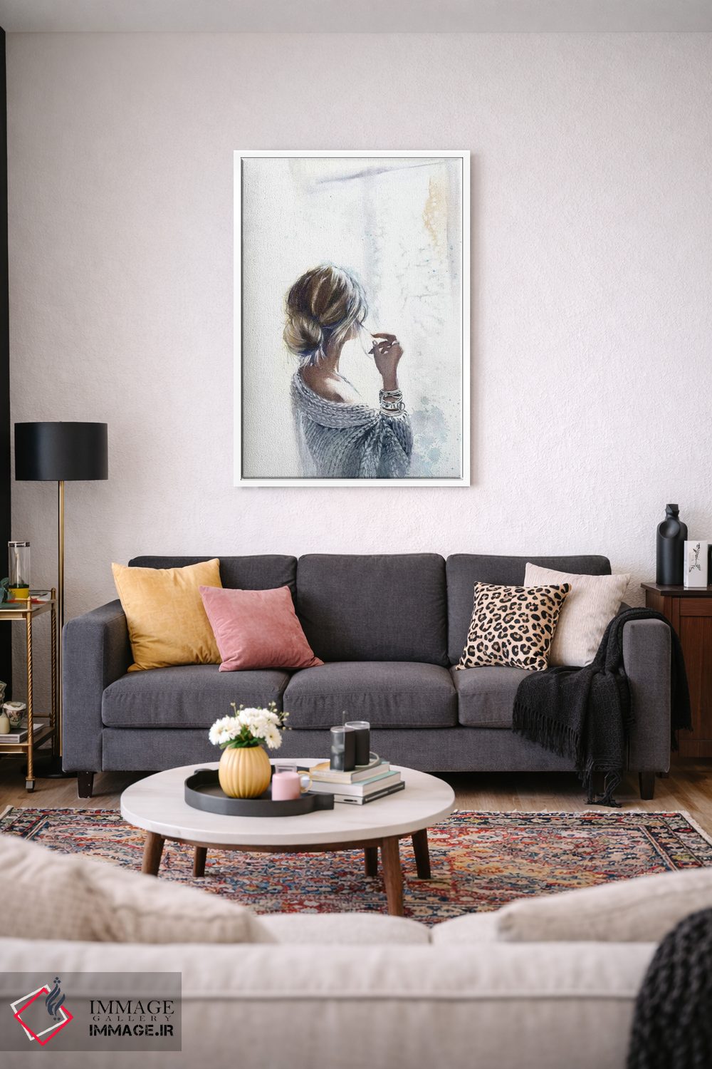 تابلو دکوراتیو کنار پنجره اثر مارینا ایگناتووا - D2W