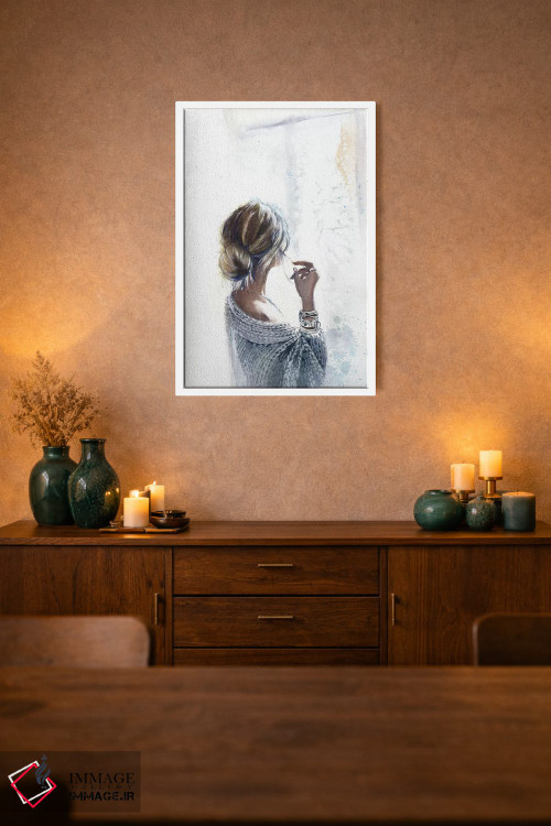 تابلو دکوراتیو کنار پنجره اثر مارینا ایگناتووا - D1W