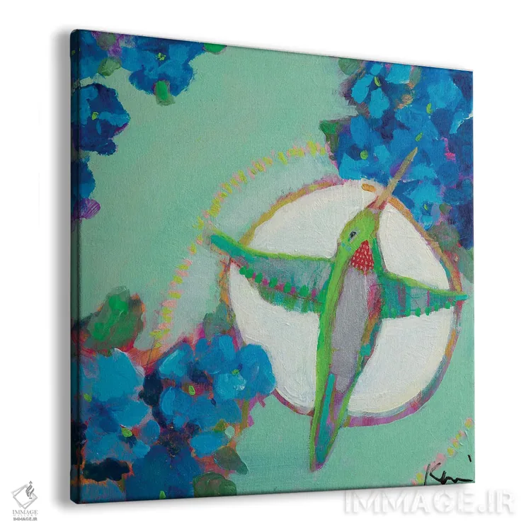 تابلو دکوراتیو زنبورک شادی در دل اثر کری مک کیب - نمای پرسپکتیو محصول