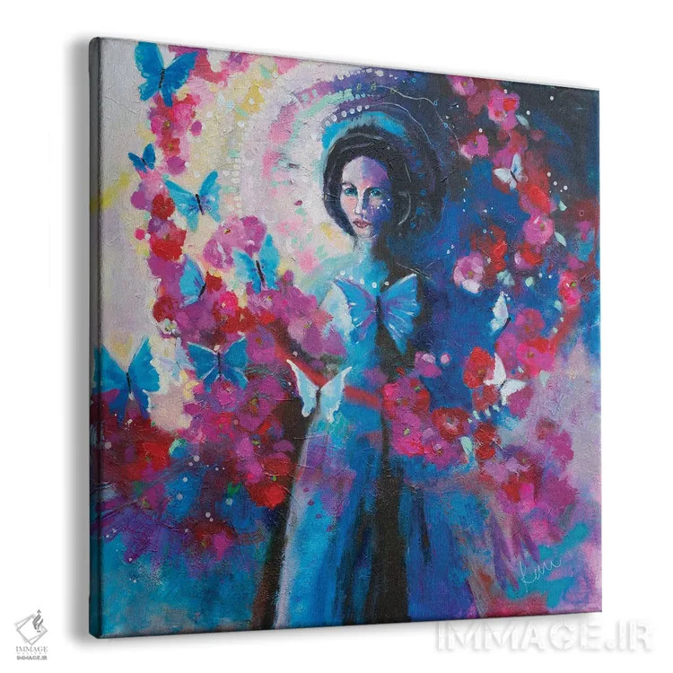 تابلو دکوراتیو در حلقه ای از عشق اثر کری مک کیب - نمای پرسپکتیو محصول