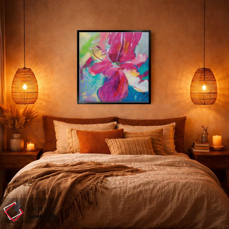 تابلو دکوراتیو قلبی گشوده اثر کری مک کیب - D4B