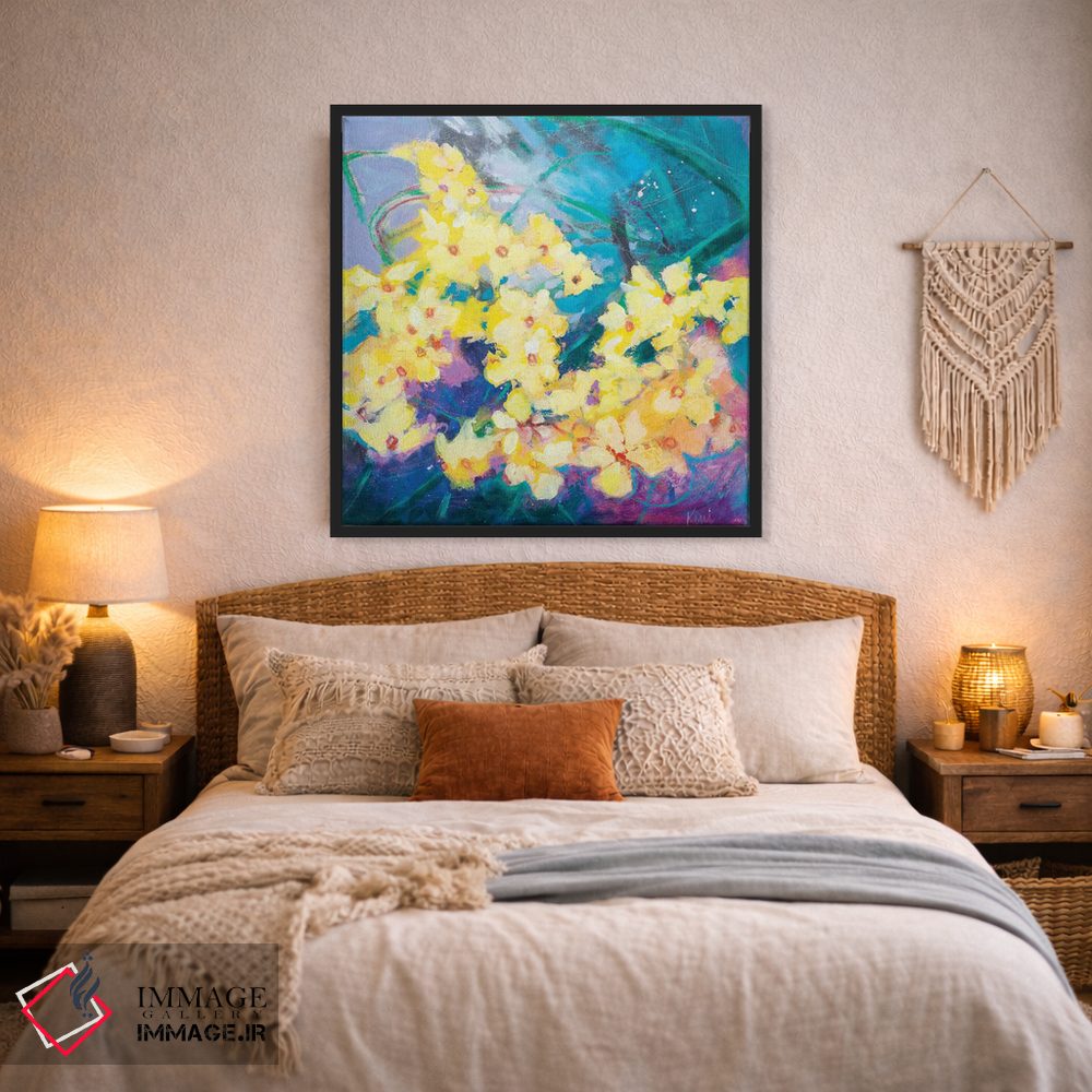 تابلو دکوراتیو طوفان نرگس ها اثر کری مک کیب - D4B