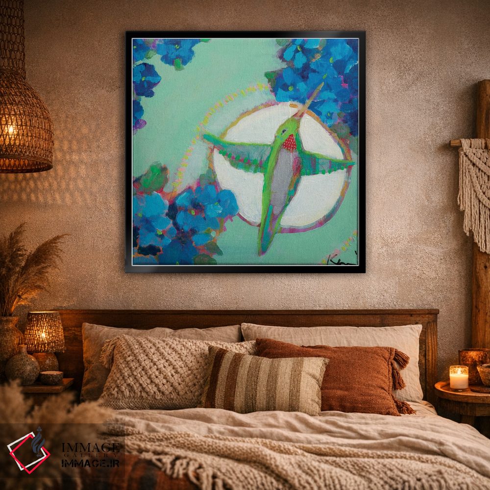 تابلو دکوراتیو زنبورک شادی در دل اثر کری مک کیب - D1B