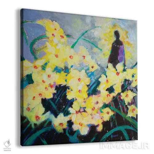 تابلو دکوراتیو در باغ مرا ملاقات کن اثر کری مک کیب - نمای پرسپکتیو محصول