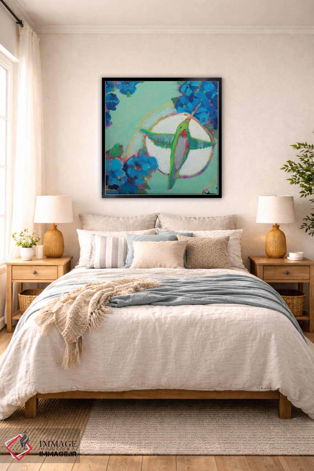 تابلو دکوراتیو زنبورک شادی در دل اثر کری مک کیب - D6B