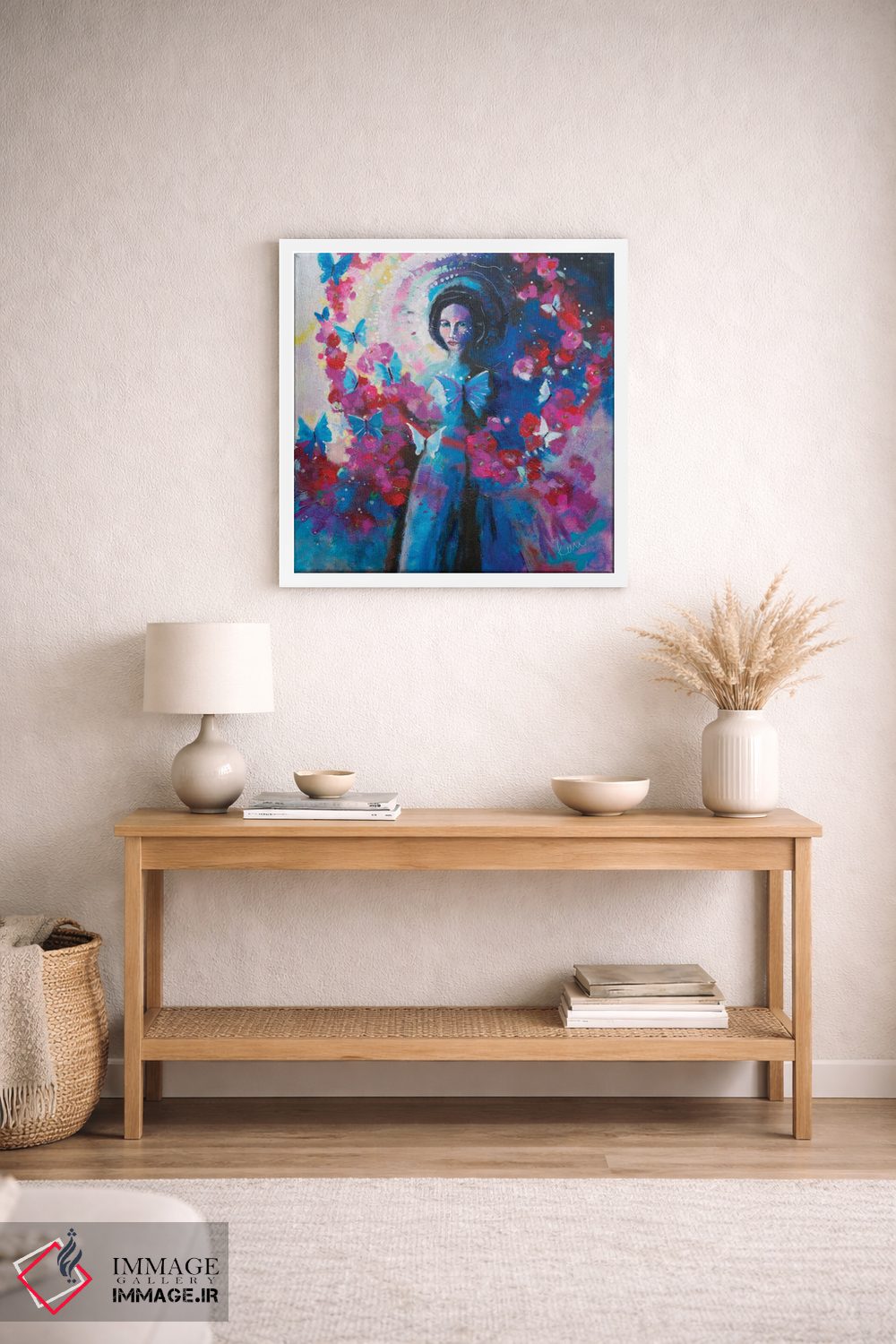 تابلو دکوراتیو در حلقه ای از عشق اثر کری مک کیب - D2W