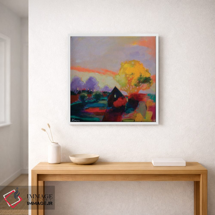 تابلو انتزاعی صلح اثر کری مک کیب - D1W