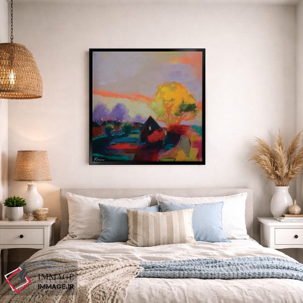 تابلو انتزاعی صلح اثر کری مک کیب - D2B