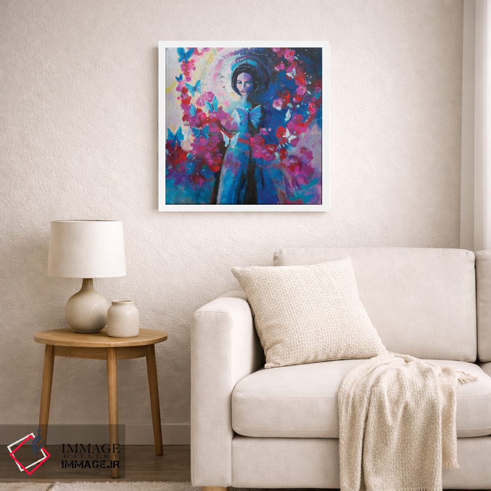 تابلو دکوراتیو در حلقه ای از عشق اثر کری مک کیب - D6W