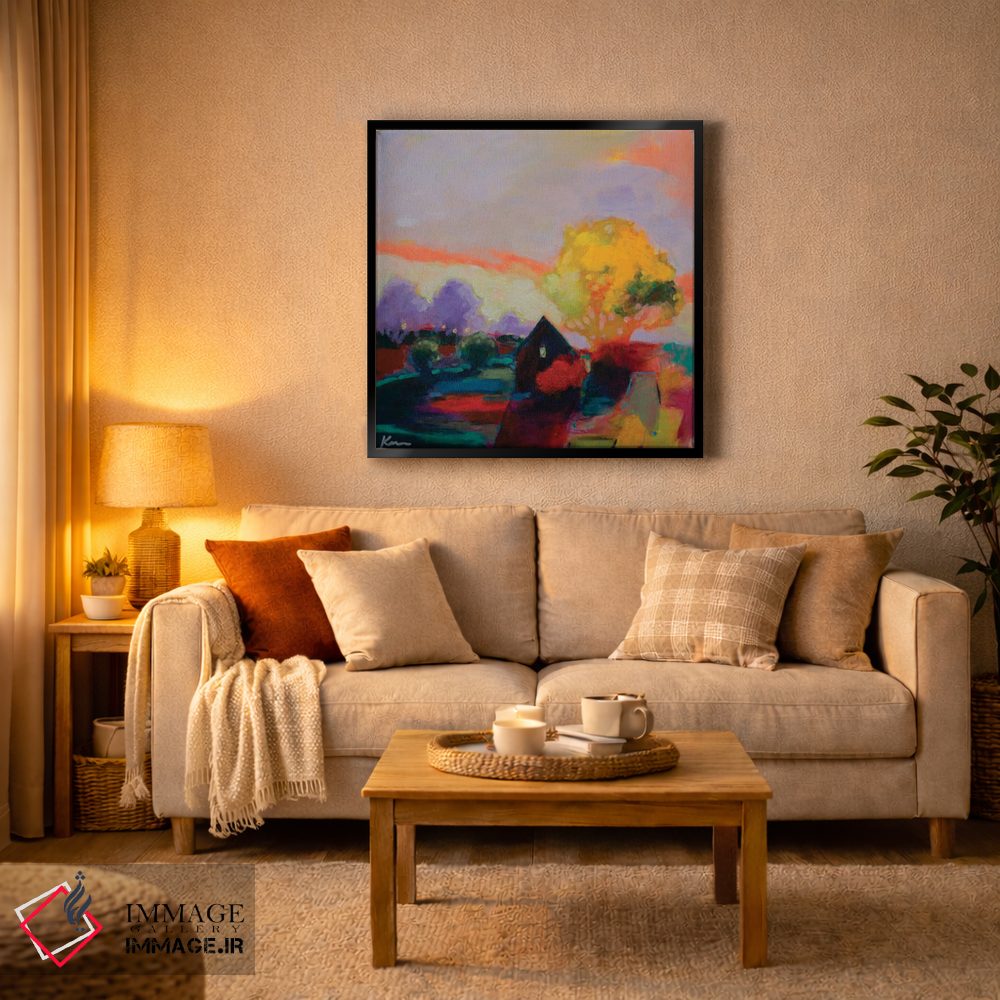 تابلو انتزاعی صلح اثر کری مک کیب - D4B