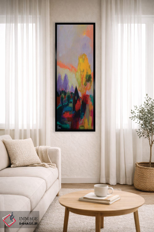 تابلو انتزاعی صلح اثر کری مک کیب - D5B