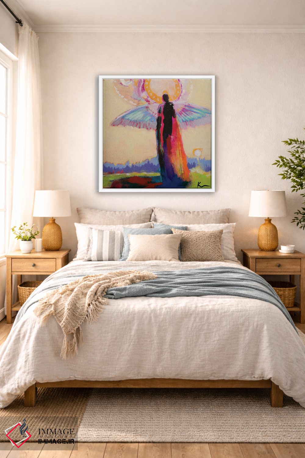 تابلو دکوراتیو همگام با خورشید اثر کری مک کیب - D4W